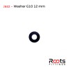 JAZZ Rondelle Fibre de Verre G10 Noir 12*6.3*2.5mm