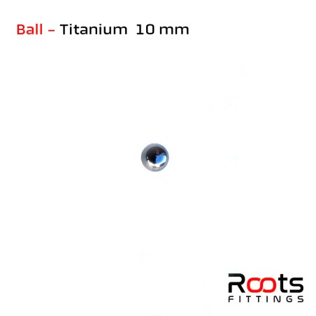 Billes Titane 10mm RT00020 Roots Fittings Productions