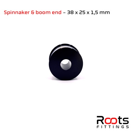 Gooseneck Terminal Fittings Boom/Spinnaker Pole 38*25*1.5mm RT00018 Roots Fittings Production