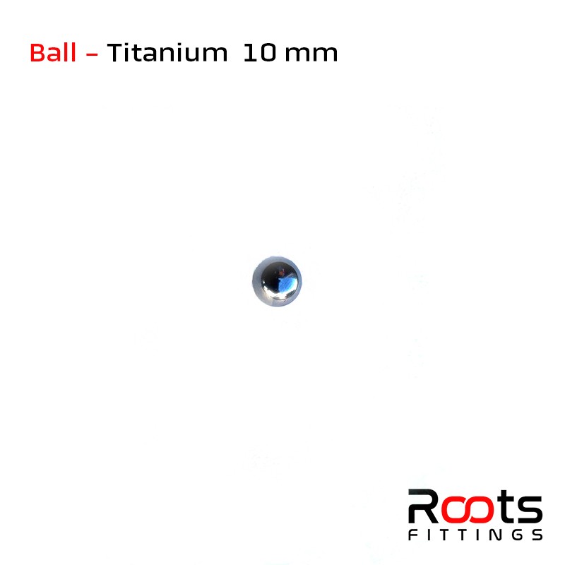 Sfere Titanio 10mm RT00020 Roots Fittings Productions