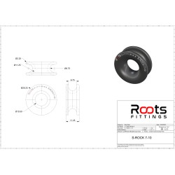 S-ROCK Low Friction Single Ring 7-10mm